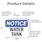 Signmission Water Tank, 10 in W x Rectangle, Aluminum OS-2PACK-NS-A-710-L-18986 - alternate 2